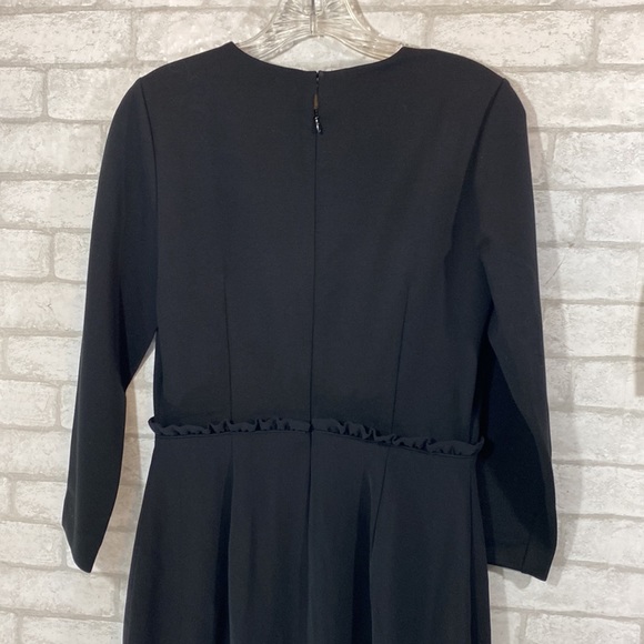 J.Crew black dress with a ruffle detail on waist size 4T - Picture 10 of 12